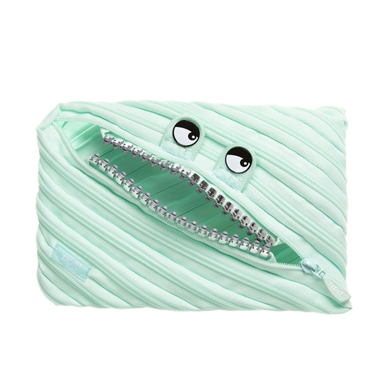 Picture of Penālis ZIPIT Grillz Monster Jumbo Pouch, piparmētru krāsa