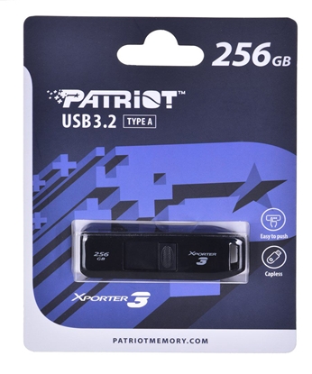 Attēls no Pendrive Patriot Xporter 3, 256 GB  (PSF256GX3B3U)