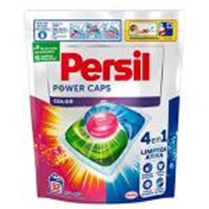 Attēls no Persil Power Caps Color 4 in 1 veļas mazgājamās kapsulas 52g