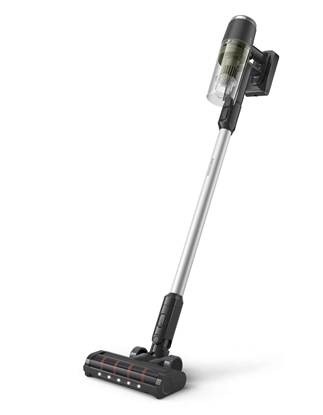 Attēls no Philips 3000 series XC3033/01 stick vacuum/electric broom Battery Dry Cyclonic Bagless Black, Green