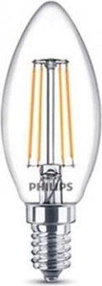 Attēls no Philips LED spuldze 4W (40W) E14 470Lm WW B35 CL ND CLA Sveces tipa