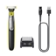 Attēls no Philips Oneblade QP2734/20, 360 blade, 5-in-1 comb (1,2,3,4,5 mm), 60 min run time/4hour charging