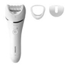 Picture of Philips Satinelle Advanced Wet & Dry epilator BRE700/00 For legs and body, Cordless, 3 accessories