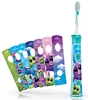 Picture of Philips Sonicare For Kids Sonic electric toothbrush HX6322/04 Built-in Bluetooth® Coaching App 2 brush heads 2 modes