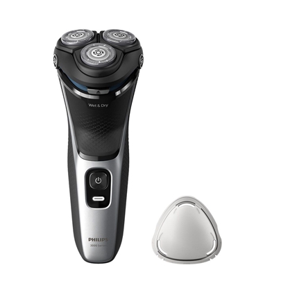 Attēls no Philips Wet or Dry electric shaver S3143/00, Wet&Dry, PowerCut Blade System, 5D Flex Heads, 60min shaving / 1h charge, 5min Quick Charge