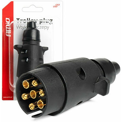 Attēls no Piekabes kontaktligzda plastmasas 7, 12V