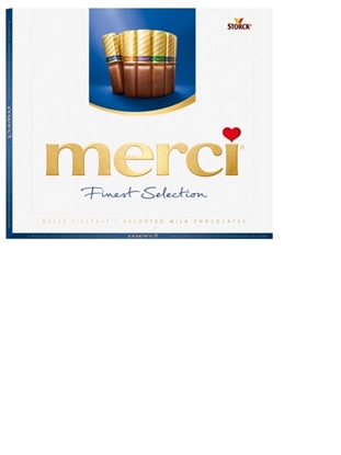Picture of Piena šokolādes izlase MERCI, 250g