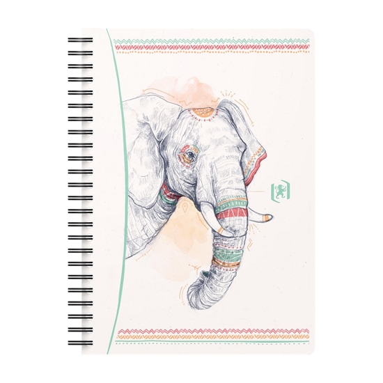 Picture of Piezīmju grāmatiņa ar spirāli OXFORD BOHO CHIC, A5, 60 lapas, 90 gsm, līniju