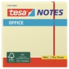 Picture of Piezīmju līmlapiņas Tesa Office, 75x75 mm, dzeltenas, 100 lapiņas