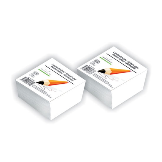 Picture of Piezīmju papīrs SMLT maiņai , 9x9cm, 500 lapas baltā krāsā