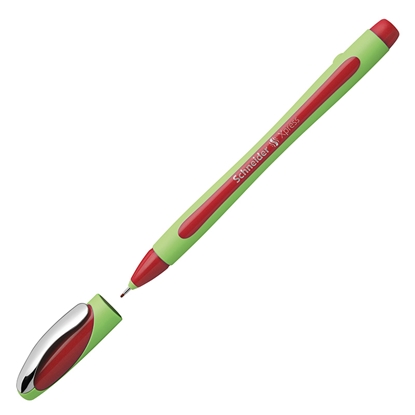 Attēls no Pildspalva liners SCHNEIDER XPRESS 0.8mm, zaļš korpuss, sarkana tinte