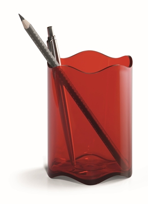 Attēls no Pildspalvu turētājs Durable Trend, caurspīdīgs sarkans