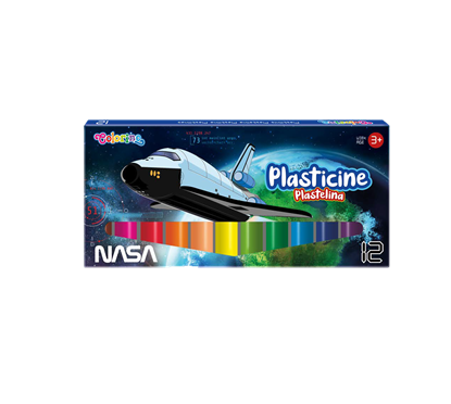 Picture of Plastilīns 12 krāsas NASA