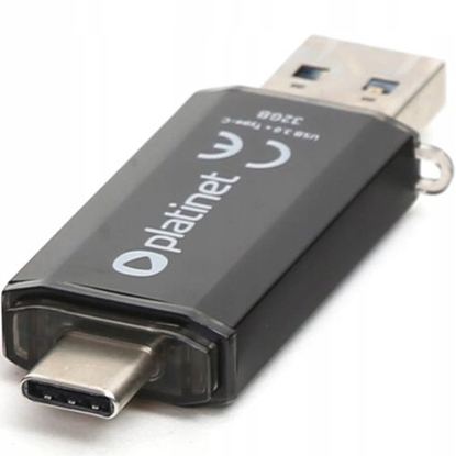 Attēls no Platinet C-Depo Flash Drive USB 3.0 + Type-C 32GB 