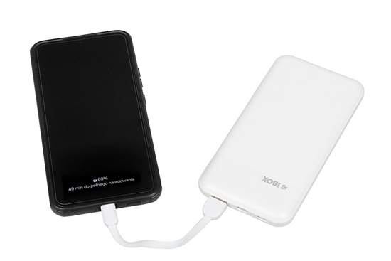 Изображение iBox IPB10 power bank Lithium-Ion (Li-Ion) 10000 mAh White