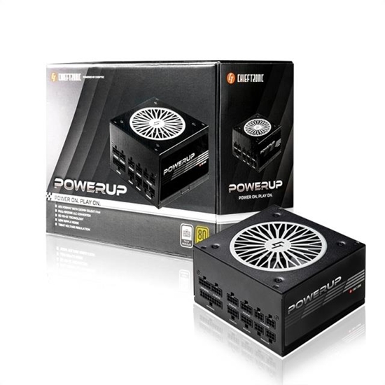 Picture of Power Supply|CHIEFTEC|650 Watts|Efficiency 80 PLUS GOLD|PFC Active|GPX-650FC