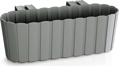 Изображение Prosperplast Doniczka z hakami Boardee Hook DDECZ400 szara