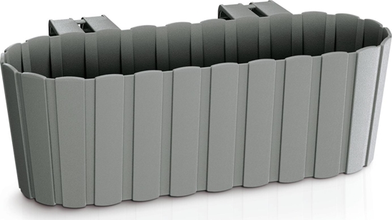 Изображение Prosperplast Doniczka z hakami Boardee Hook DDECZ400 szara