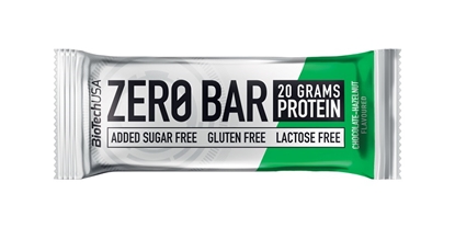 Picture of Proteīna batoniņš BioTechUSA Zero Bar, šokolāde-lazdu rieksti, 50g