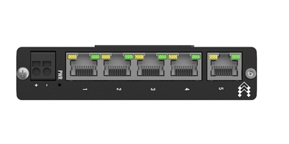 Picture of Przełącznik przemysłowy TSW114 5xGbE Zintegrowany uchwyt DIN