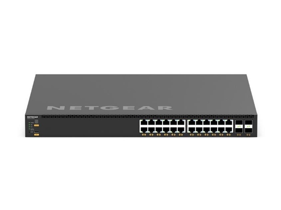 Изображение Netgear M4350-24X4V Vadīts L3 10G Ethernet (100/1000/10000) Power over Ethernet (PoE) 1U Melns