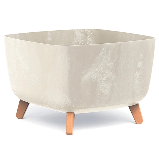 Изображение Puķu pods Gracia Kvadrāts Betona efekts krēmkrāsas