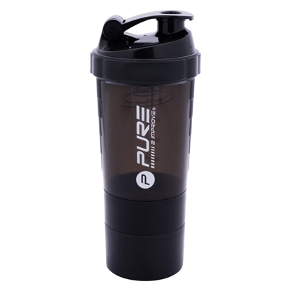 Picture of Pure2Improve | Bottle Shaker, 500 ml | Black