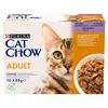 Picture of PURINA Cat Chow Lamb, Green Beans - wet cat food - 10x85 g