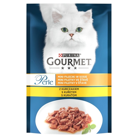 Picture of PURINA Gourmet Perle with Chicken - wet cat food - 85g