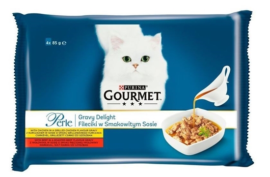 Picture of Purina GRMT PERLE GIGMV BEEF CRT cats moist food 85 g