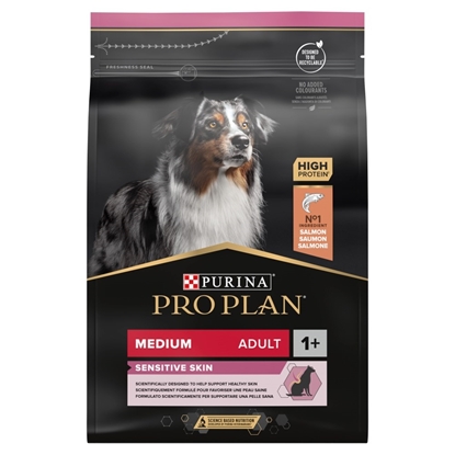 Attēls no PURINA Pro Plan Sensitive Skin Medium Adult Salmon - dry dog food - 3 kg