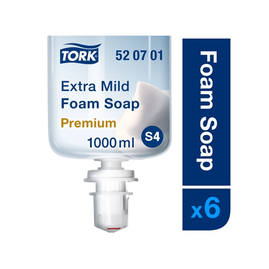 Изображение Putu ziepes TORK Premium Extra Mild  S4, 1 L, bez smaržvielām