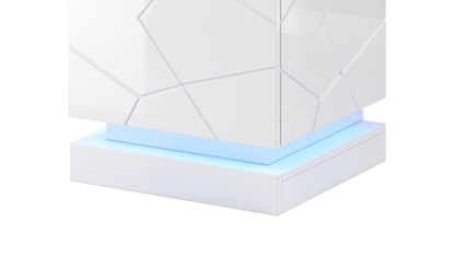 Picture of QIU bedside table lighting 2 pcs blue