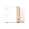 Picture of QNAP TS-462-4G NAS/storage server Tower Ethernet LAN White N4505