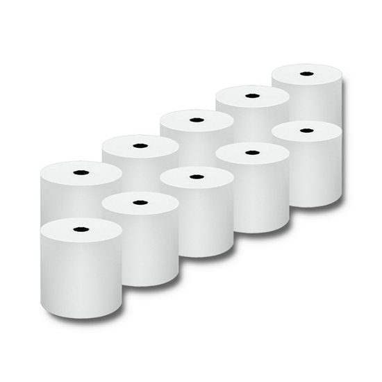 Picture of Qoltec 51892 Thermal roll 80 x 80 | 55g/m2 | 10pcs | BPA free