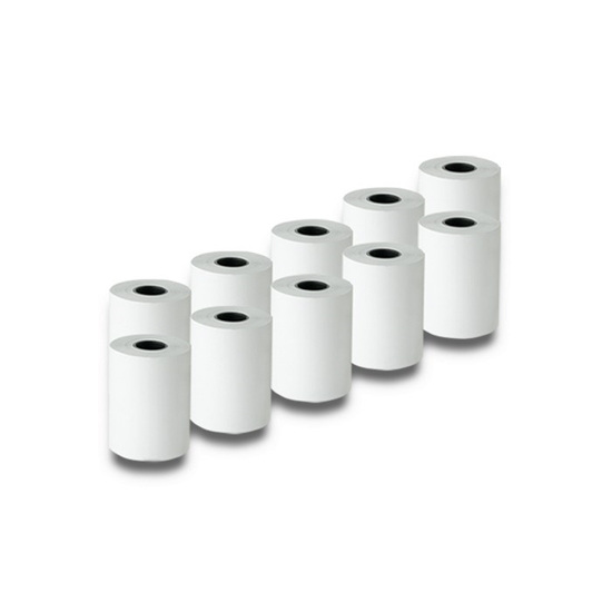 Изображение Qoltec 51896 Thermal roll 57 x 20 | 55g / m2 | 10 pcs. | BPA free