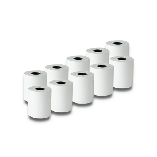 Picture of Qoltec 51900 Thermal roll 57 x 27 | 55g / m2 | 10 pcs. | BPA free
