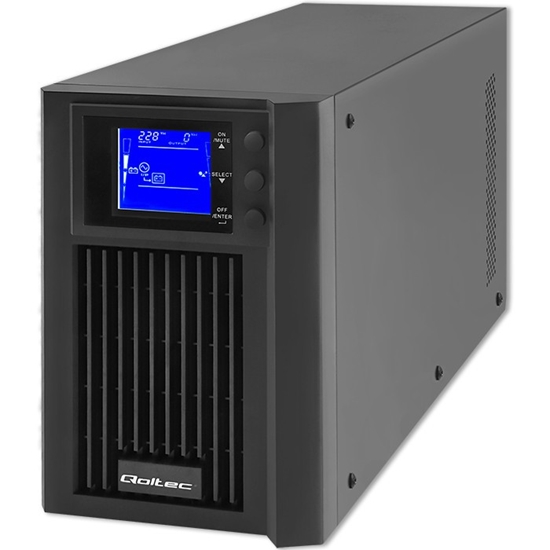 Picture of Zasilacz awaryjny UPS | On-line | Pure Sine Wave | 2kVA | 1.6kW |LCD | USB 