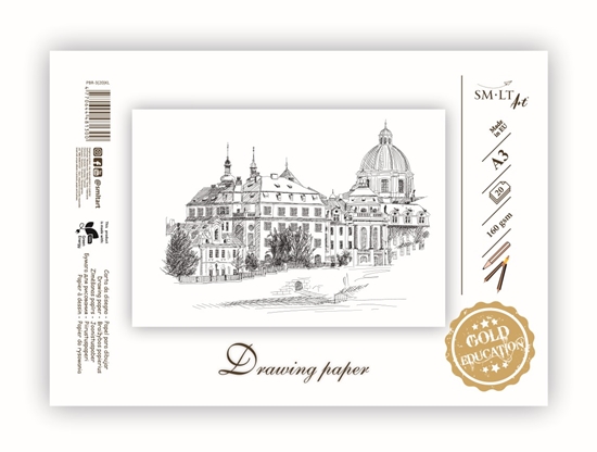 Picture of Rasēšanas albūms SMLT A3 formāts,160g 20 lapas