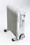 Attēls no Ravanson OH-11 electric space heater Oil electric space heater Indoor White, Silver 2500 W