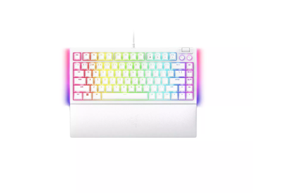 Picture of Razer | White | BlackWidow V4 75% | Gaming keyboard | US | Wired | Mechanical Switches