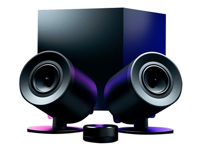 Изображение Razer | Gaming Speakers | Nommo V2 Pro - 2.1 | N/A W | Bluetooth | Black | Wireless connection