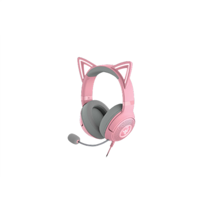 Attēls no Razer | Headset | Kraken Kitty V2 | Microphone | Wired | Noise canceling | On-Ear