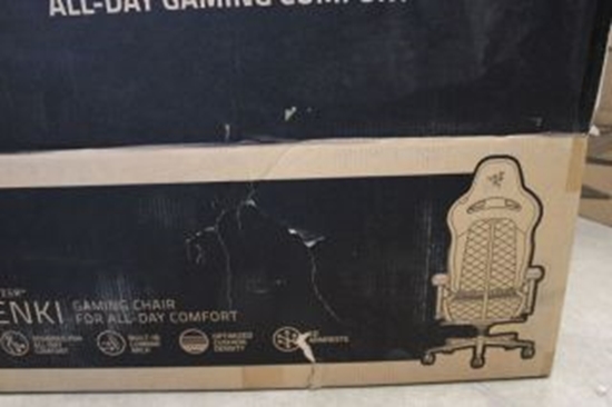 Picture of SALE OUT. Razer Enki Gaming Chair with Enchanced Customization, Quartz / DAMAGED PACKAGING | Razer EPU Synthetic Leather; Steel; Aluminium | Quartz