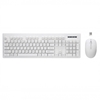 Изображение Zestaw bezprzewodowy Whiterun klawiatura+mysz, kolor biały, technologia bezprzewodowa 2,4Ghz