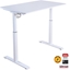 Attēls no Regulējama augstuma galds SUN-FLEX®EASYDESK ELITE, elektrisks, viens motors, balts, galda virsma 120x60cm, balta