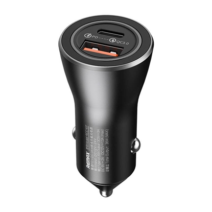 Picture of Remax RCC107 Car charger USB / USB-C