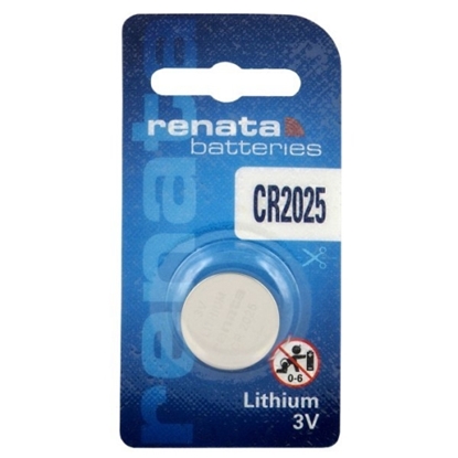 Picture of Renata CR2025-1BB Blister Pack 1pcs.
