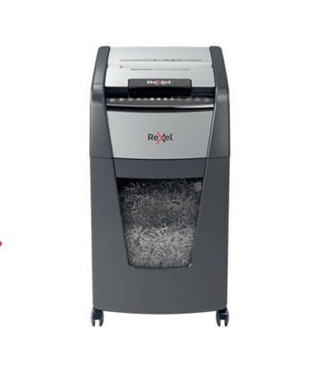 Picture of Rexel Optimum Auto+ 300X paper shredder Micro-cut shredding Black, Grey