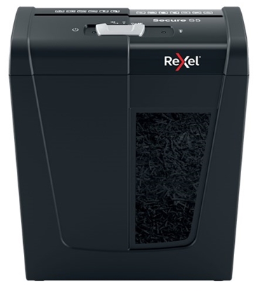 Picture of Rexel Secure S5 paper shredder Strip shredding 70 dB Black